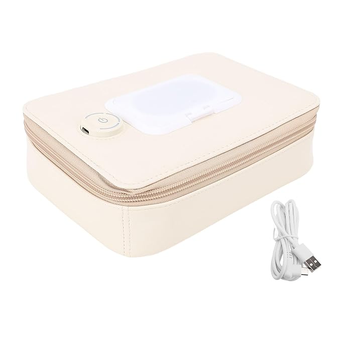 Wipe Warmer, Baby Wet Wipe Warmer, Baby Wet Wipes Dispenser Constant Temperature Heating for Vehicle Home Use