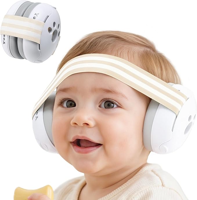 Yoofoss Baby Ear Muffs Noise Protection for Infants Up to 36 Months - Noise Cancelling Headphones for Ear Protection