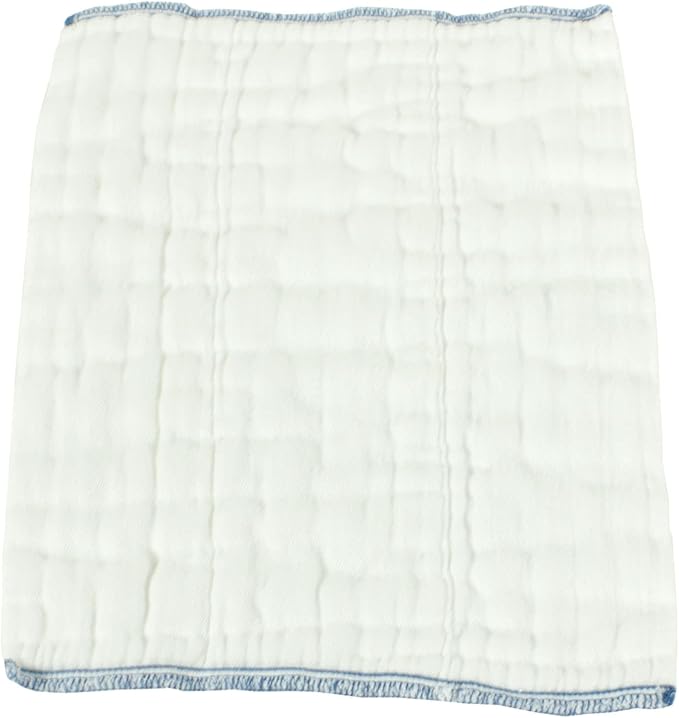 OsoCozy Prefold Cloth Diapers (1 Doz) - Soft, Absorbent, Durable - 100% Cotton