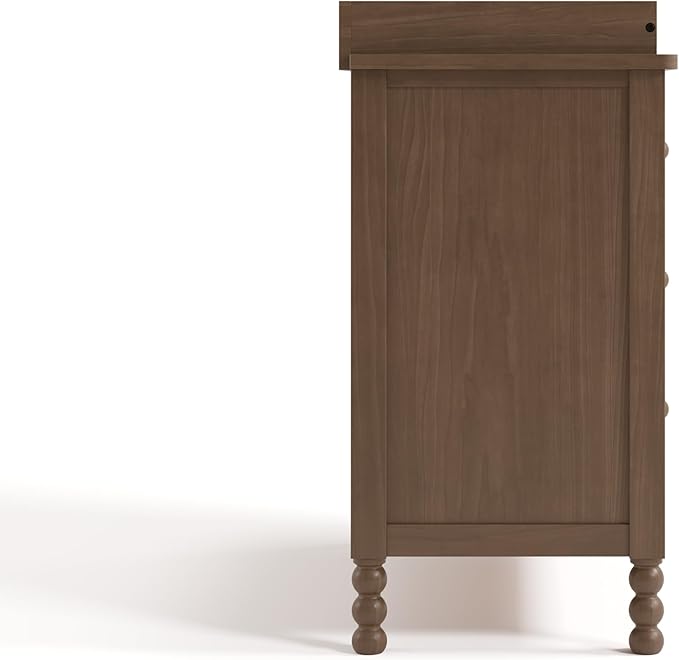 Storkcraft Rio 3 Drawer Chest with Changing Topper (Hazelnut) – GREENGUARD Gold Certified, Premium Wood Dresser for Baby & Kids Bedroom, Safety Interlocking Drawers, Pre-Installed Tracks, Kids Chest