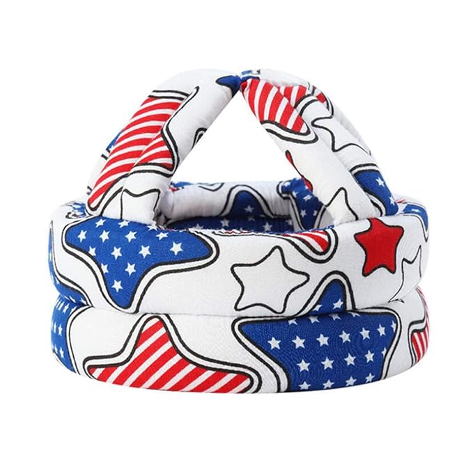 Baby Toddler Infant Head Helmet Kids Children Safety Helmet Head Cushion Protection Hat for Baby Walking Running Crawling(Big Star)