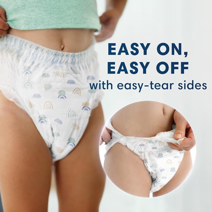 Pampers Pure Protection Training Underwear, Unisex, Size 3T4T, 92 Count, Premium, Hypoallergenic, Soft, Absorbent