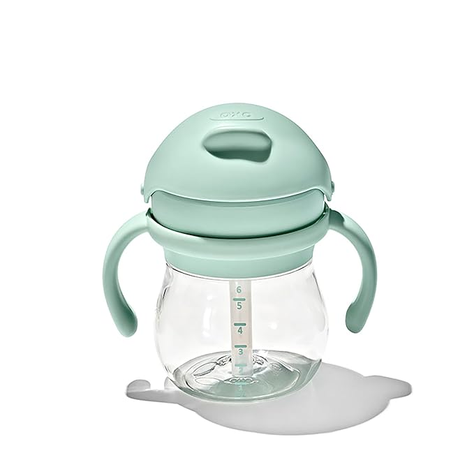 OXO Tot Transitions Straw Cup with Removable Handles - 6 oz. - Opal