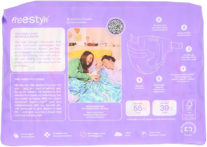 Freestyle Diapers Size 3 Freestyle Diaper, 28 CT