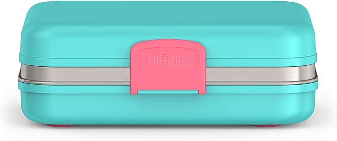 THERMOS Kids Freestyle Food Storage Lunch Kit, Teal