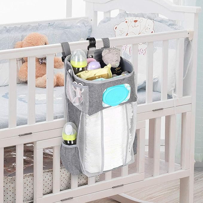 Youngy Diaper Stacker Storage Bags Nursery for Crib Or Wall for Guests Prizes Girl