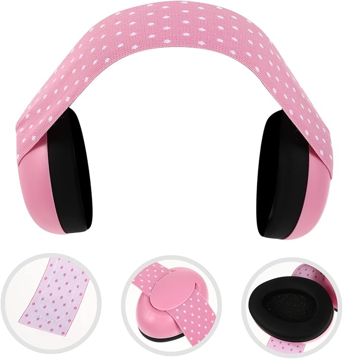 Adjustable Noise Cancelling Ear Muffs for Boy Girl and Newborns Comfortable Ear Protection for Travel and Sleeping Essential Headphones