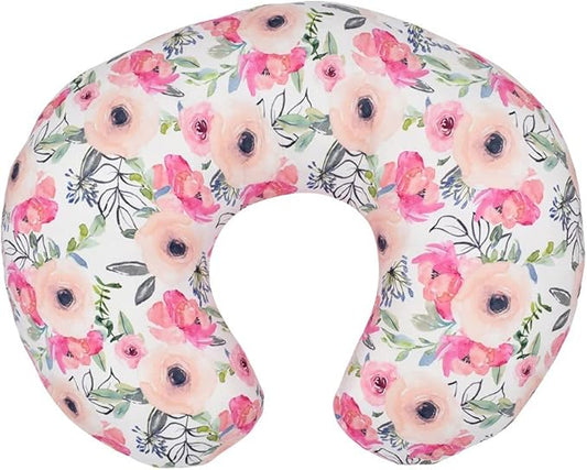 Boyoung Stretchy Nursing Pillow Covers Ultra Soft Slipcovers for Breastfeeding for Baby Girls Boys, Feeding Pillow Cover Fits Standard Infant Support Pillows Positioners Nursing Pillow Case