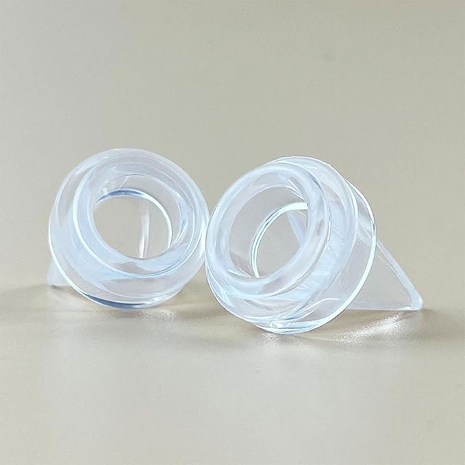 4pcs Silicone Duckbill Valves Rubber for Breast Accessories Maximize Milk Breast Pumps Silicone Breast Accessory Essential Silicone Duckbill Valves Convenient