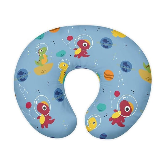 Cute Dinosaur Nursing Pillow Cover, Fits The Original Support for Breastfeeding, Bottle Feeding, and Bonding Comfortable Slipcover for Baby Girl and Boy