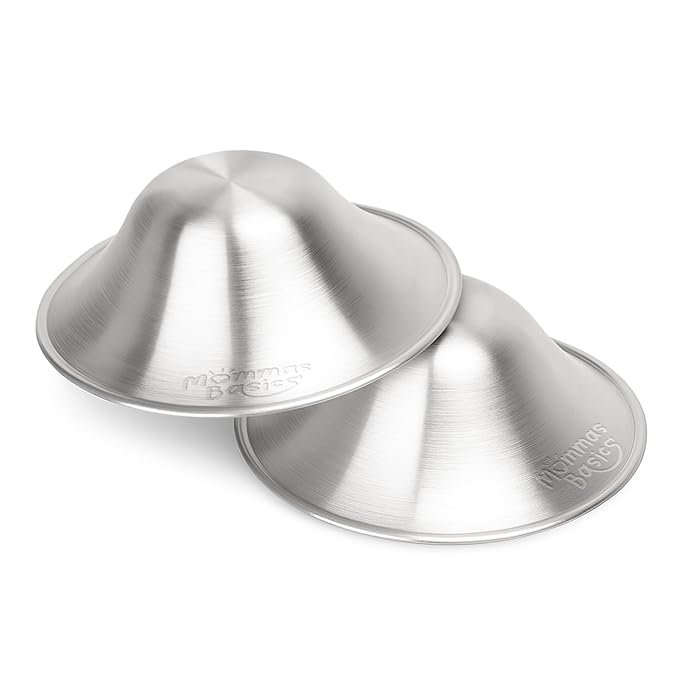925 Silver Nipple Cups | Nipple Covers for Breastfeeding, Nursing Cup & Nipple Shields for Breastfeeding Newborn | Silver Cups, Breast Shield & Breastfeeding Essentials