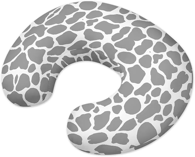 Gray Markings Nursing Pillow Cover Nursing Pillows for Breastfeeding Fits The Original Support for Breastfeeding Nipple Shields for Breastfeeding Newborn