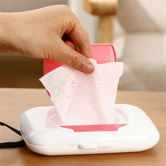 Refillable Wipe Holder Reusable Travel Wet Wipe Container Baby Wipe Hanging Box Case Baby Strollers Wipes Dispensers