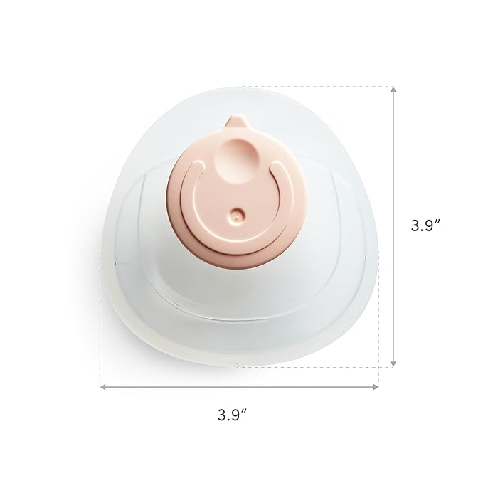 Munchkin Breast Milk Collector Cups with Storage Plug, Food Grade Silicone, BPA Free, 1.5 Ounces - Discreet & Comfortable, Leak Free, Breastfeeding Essential for Postpartum Moms, 1 Pack