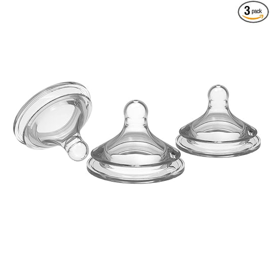 “L” Flow Rate Nipples for 6-12 Months, 3 Pack