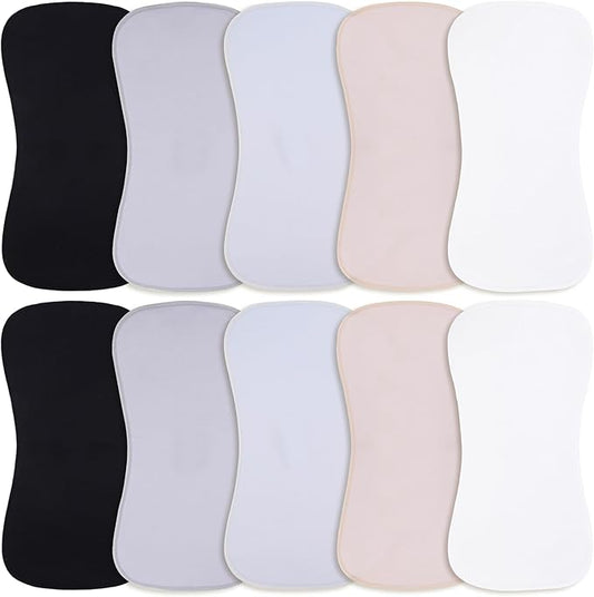 10-Pack Burp Cloths for Baby Boys and Girls - Organic Baby Burp Cloth,Baby Washcloths, Burp Rags, Large Neutral Burp Clothes for Newborn