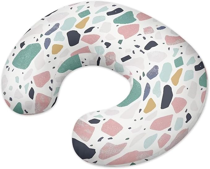 Colorful Stone Nursing Pillow Cover Nursing Pillows for Breastfeeding Fits The Original Support for Breastfeeding Nipple Shields for Breastfeeding Newborn