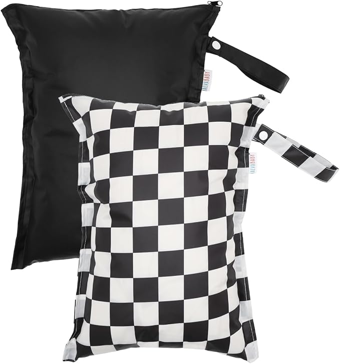 ALVA Waterproof Leakproof Wet Dry Bag 2-Pack | Reusable for Swim, Baby Clothes, Diapers & Travel 2LK08