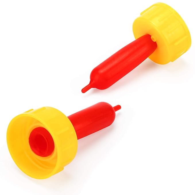 PAGOW 10PCS Nipple for Goats, Small Animal Milk Drink Nipple, Soft Rubber Pacifier for Nursing Lambs and Goat Kids
