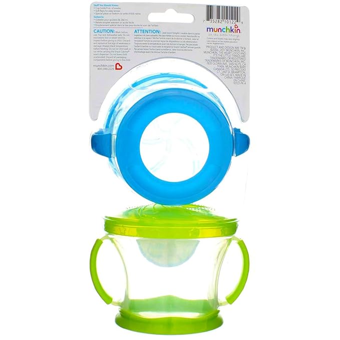 Munchkin 2 Pack Snack Catcher - Assorted Colors
