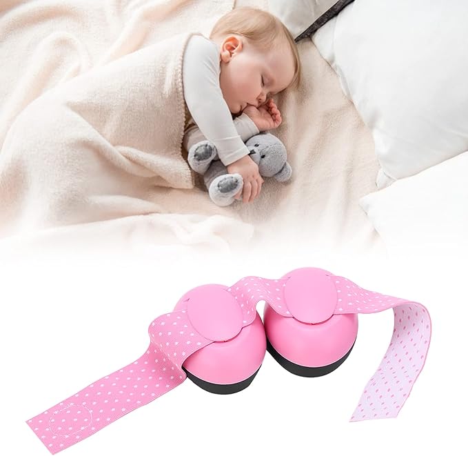 Tbest baby ear muffs noise cancelling,Baby Ear Sound Insulation Noise Reduction Ear Muff with Elastic Cord for Children