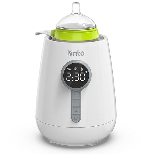 Baby Bottle Warmer for Breastmilk and Formula, Fast Bottle Warmer with Adjustable Timer, Keep Warm Mode, Breast Milk Defroster