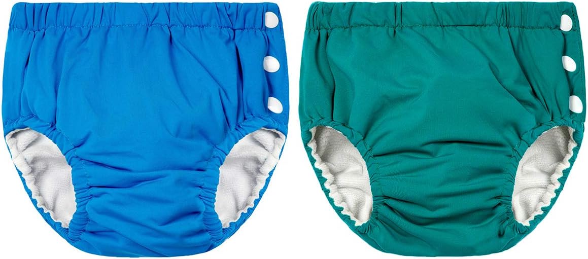 Century Star Baby Reusable Swim Diapers, Pool Swimming Diapers for Toddler Boys Girls, Washable Swimming Pants, Size 2-3, 1 Count