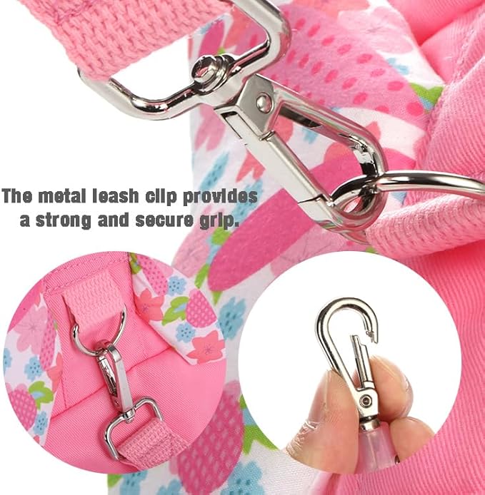 PandaEar Toddler Leash Harness and Anti Lost Wrist Link, 3 in 1 Kids Safety Harnesses with Leash, Child Anti-Lost Leash Walking Wristband Assistant Strap Belt for Baby Girls -Pink