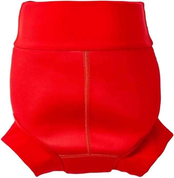 Splash About Happy Nappy Reusable Swim Diaper, Red, 3-4 Years