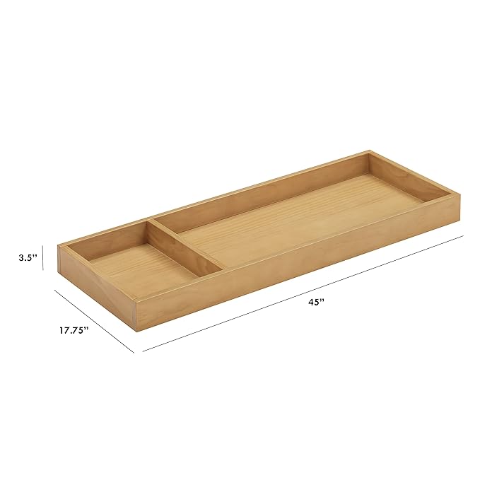 Namesake Universal Wide Removable Changing Tray (M0619) in Honey