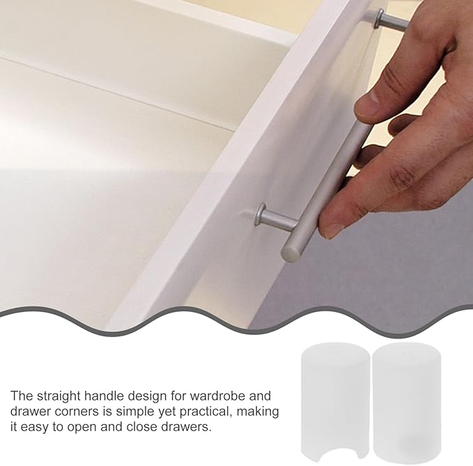 TOYANDONA 6pcs Silicone Drawer Handle Protectors Baby Proof Bumper Covers for Cabinet Door Safety Soft Cushion Edge Protectors for Boys and Girls