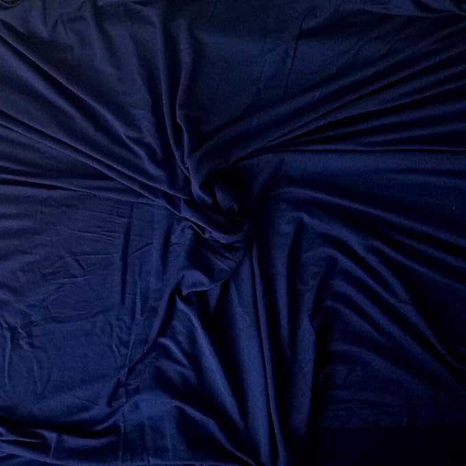 Nursing Cover for Breastfeeding - Infant Car Seat Canopy - Poncho Style with Snap On Buttons - Soft Baby Blanket - Elegant Shawl (Navy Blue)