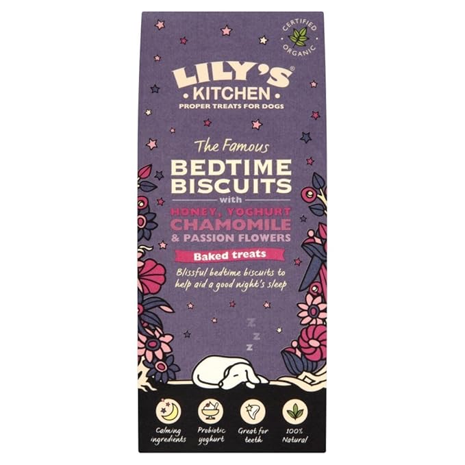 Lily's Kitchen Organic Bedtime Biscuits 100g (PACK OF 2)