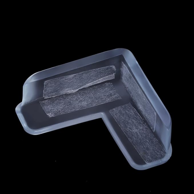 Corner Protector, 15pcs Clear Furniture Protectors Guards L Shape Safety Bumpers with High Adhesive Gel for Cover Sharp Furniture Table Edges