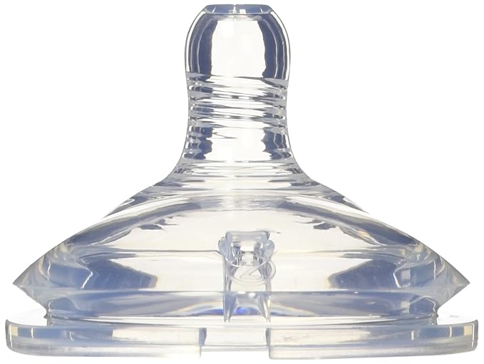 Tommee Tippee Ultra Baby Bottle Feeding Nipple Replacement, Breast-Like Nipple, Medium Flow - 3+ Months, 2 Count