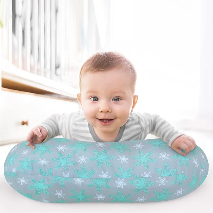 Biloban Nursing Pillow Cover 2 Pack for Breastfeeding Pillow, Ultra Soft and Cozy Nursing Slipcovers, Snug Fits Boppy Pillow, Perfect Choice for Mom