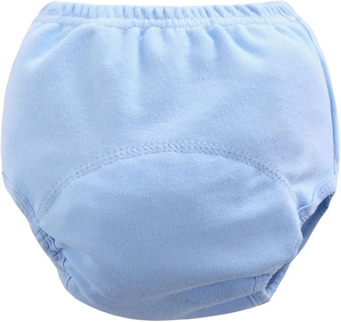 Cotton Reusable Baby Training Pants Unisex Potty Toddler Underpants Kids Waterproof Breathable Underwear 6-Pack