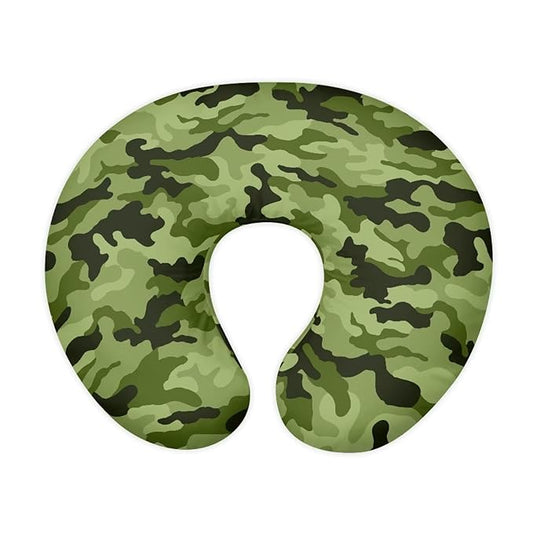 Camo Baby Nursing Pillow Cover for Bottle Feeding, Soft Breastfeeding Pillow Slipcover Easy to Clean Breathable Pillow Cover for Infant Snug