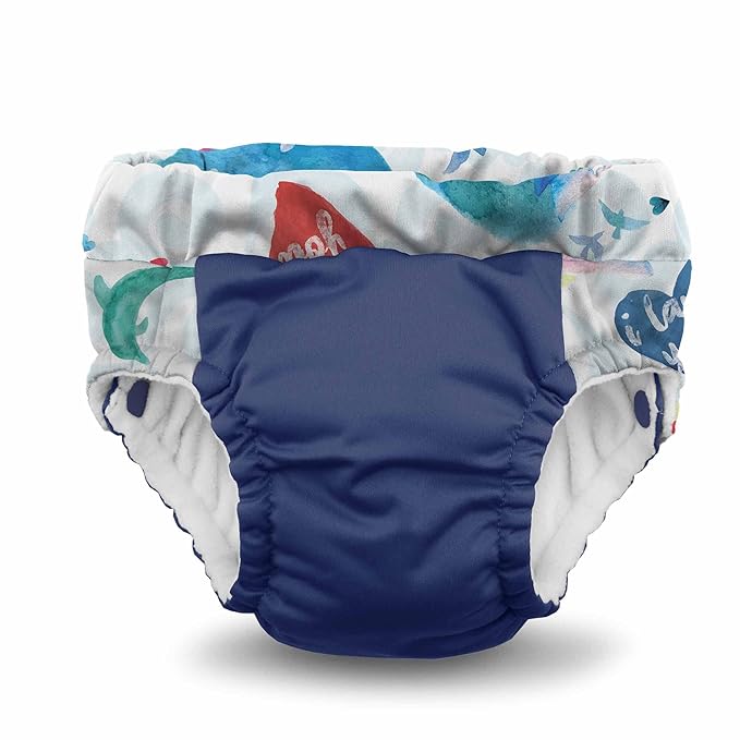 Kanga Care Lil Learnerz Reusable Toilet Training Pants (XSmall - Lava & Nautical)