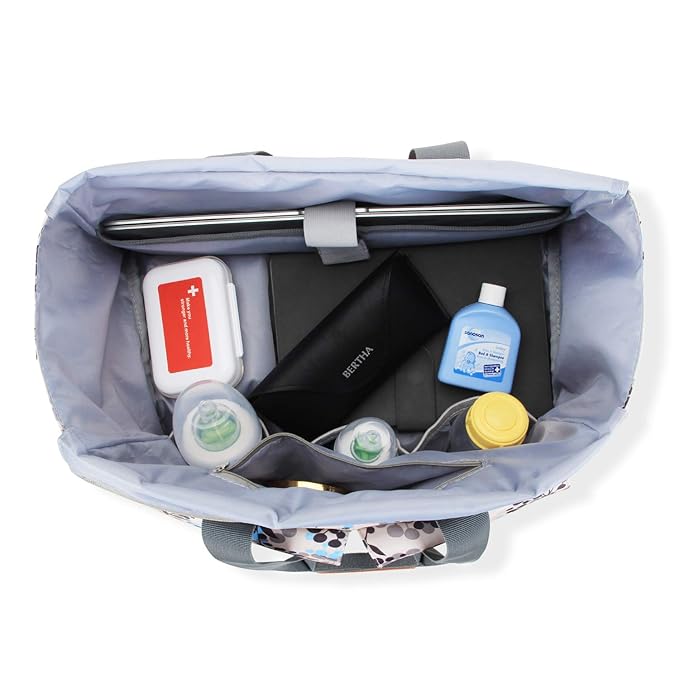 Teamoy Breast Pump Bag, Compatible with Spectra S1/S2,Cooler Bag | Laptop Sleeve 14", Multiple Pockets, Shoulder Straps, Breastfeeding Moms, Bag Only