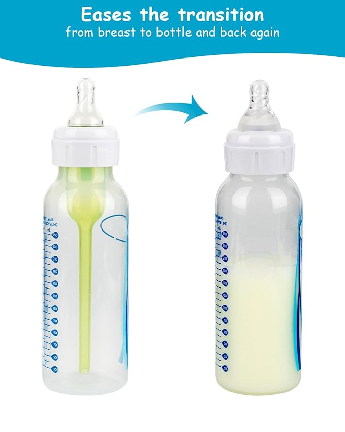 Silicone Nipple for Dr. Brown’s Natural Flow Level 3 Narrow Baby Bottle, Medium-Fast Flow, 6m+, 6 Count