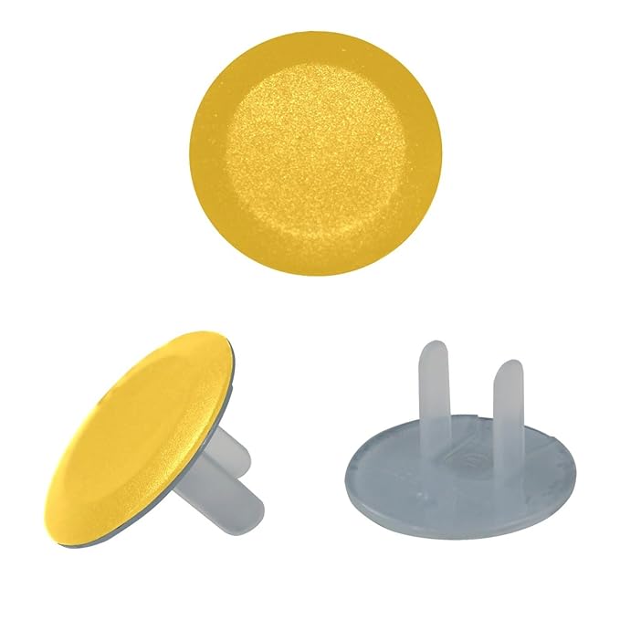 Outlet Covers, Child Safe, Easy Install, Pure Ginger Color