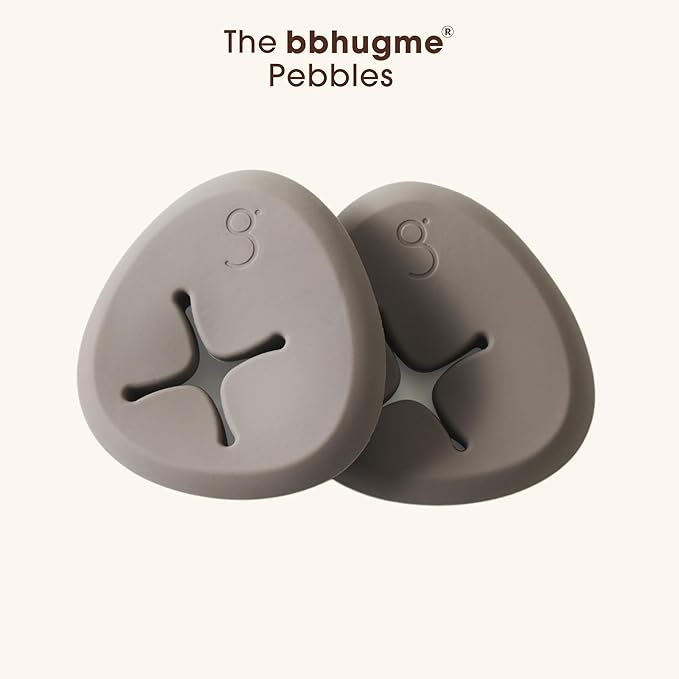 bbhugme Extra Replacement 100% BPA-Free Silicone Pebbles for Pregnancy or Nursing Pillow, Stone