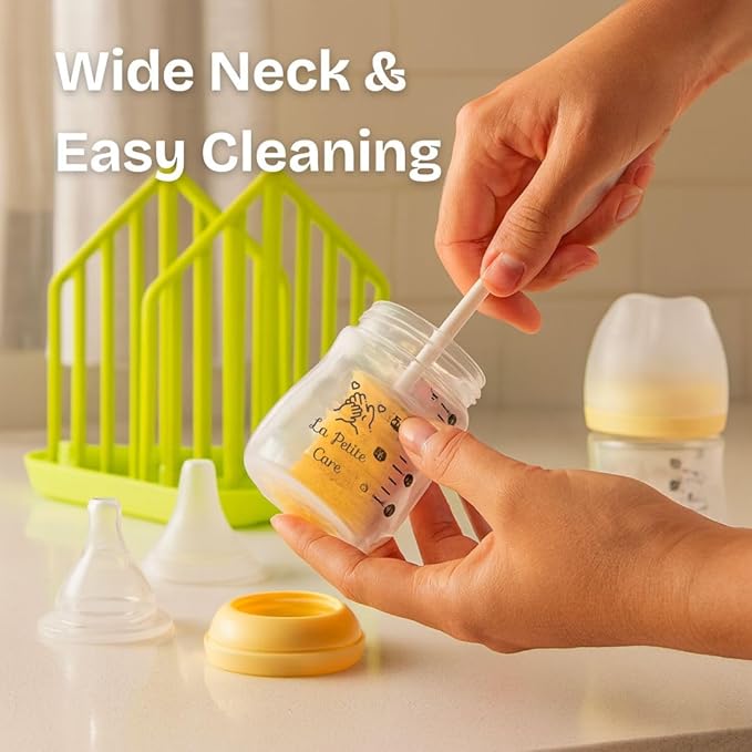 Glass Baby Bottles Anti Colic Set 2 Pack 3oz and 6oz BPA Free Heat Resistant Borosilicate Glass with 3 Silicone Nipples Wide Neck Gift Box Baby Shower Easy to Sterilize for Newborn 0-9 Months
