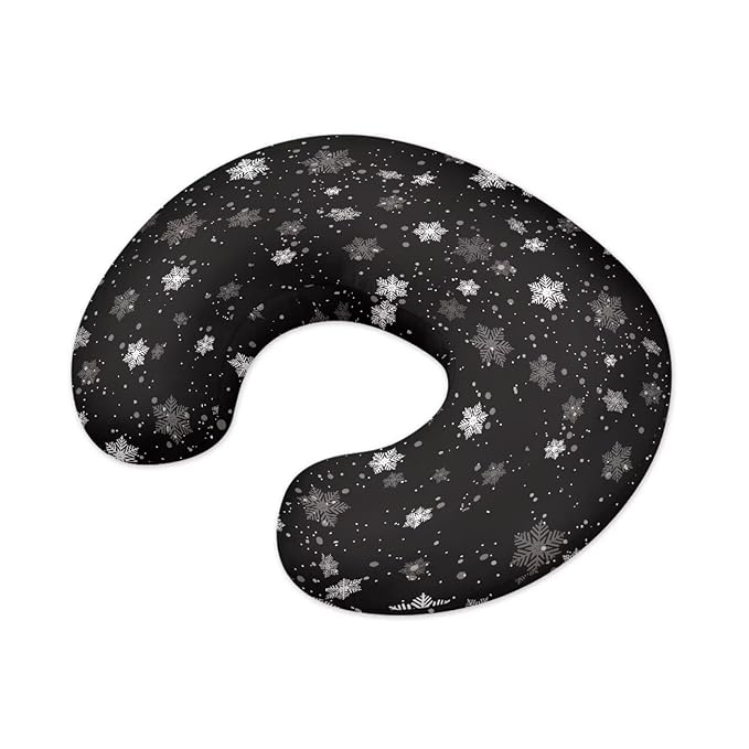 Nursing Pillow Cover for Baby Girl, Soft Breastfeeding Pillow Slipcover, Newborn Feeding Pillow Covers, Galaxy Axolotl