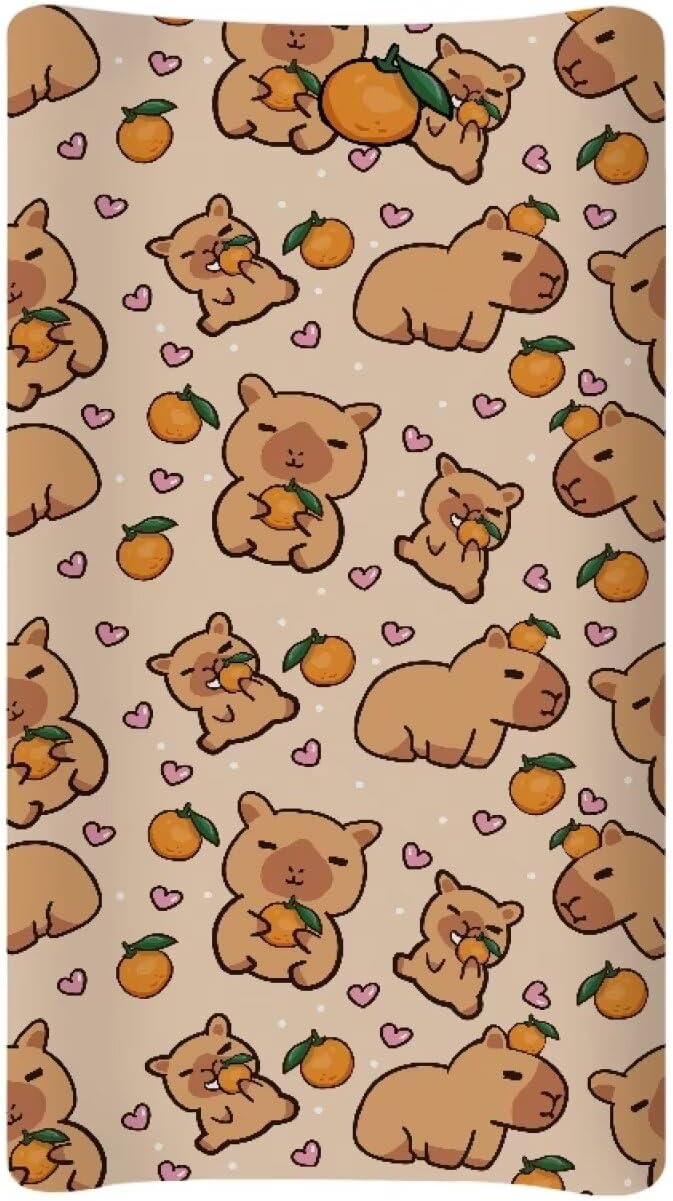 Changing Pad Covers for Boys Girls Carddle Sheet Set for Baby Boys Girls Breathable & Washable Cover