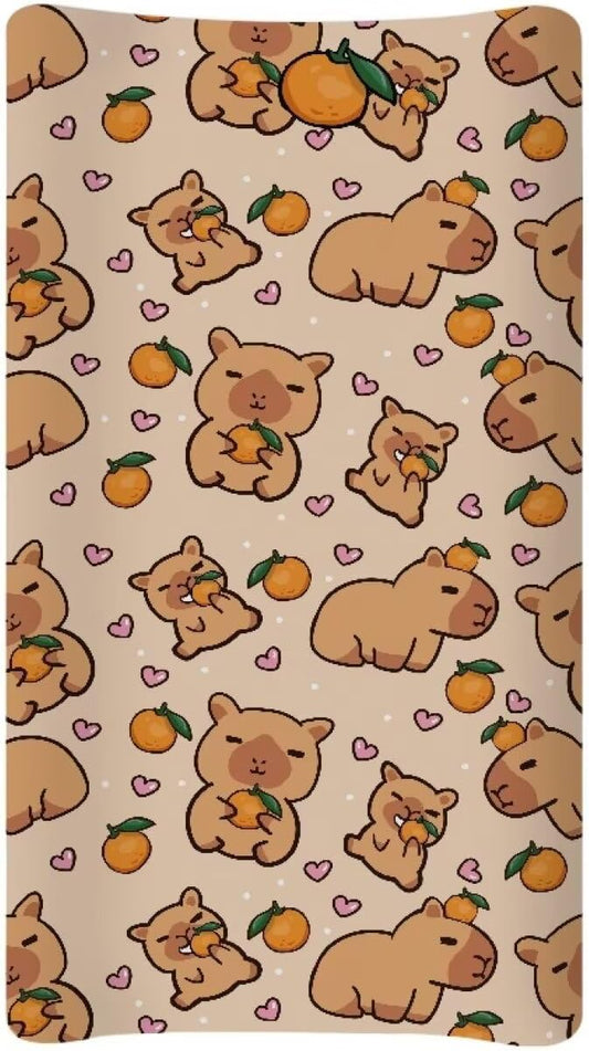 Changing Pad Covers for Boys Girls Carddle Sheet Set for Baby Boys Girls Breathable & Washable Cover