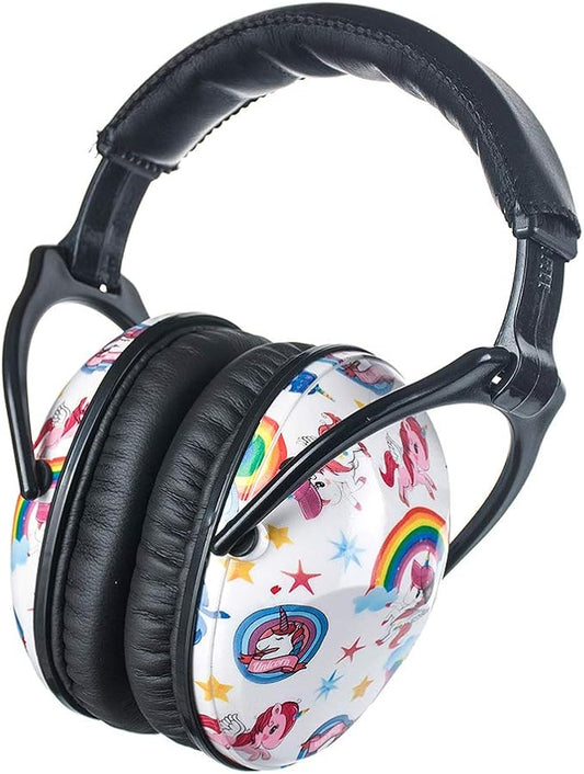 Kids Hearing Protection,25dB NRR Noise Reduction,Sound Proof for Kids,Toddler,Safety Earmuffs for Concert,Airplane,Autism,Monster Jam,Travel,School- Pink Unicorn