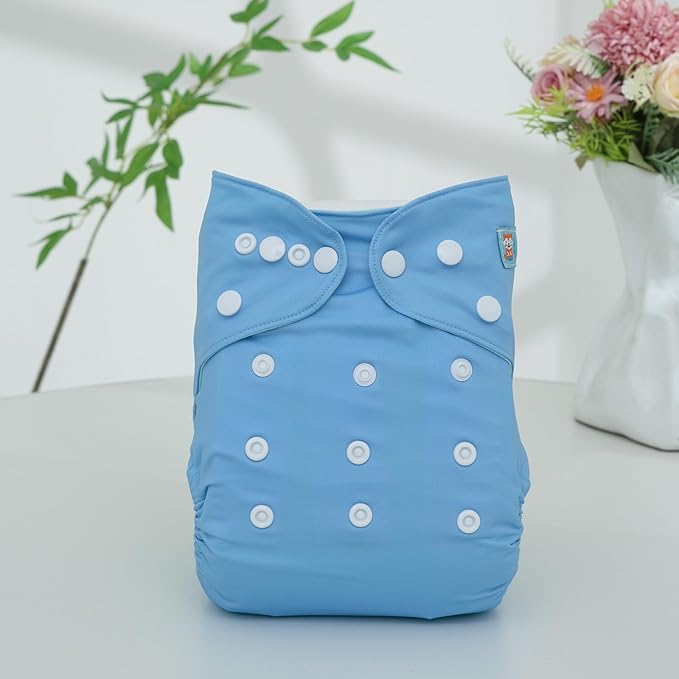 ALVABABY Baby Cloth Diaper Cover, Swim Diaper,Nappy Shell Baby Girls and Boys