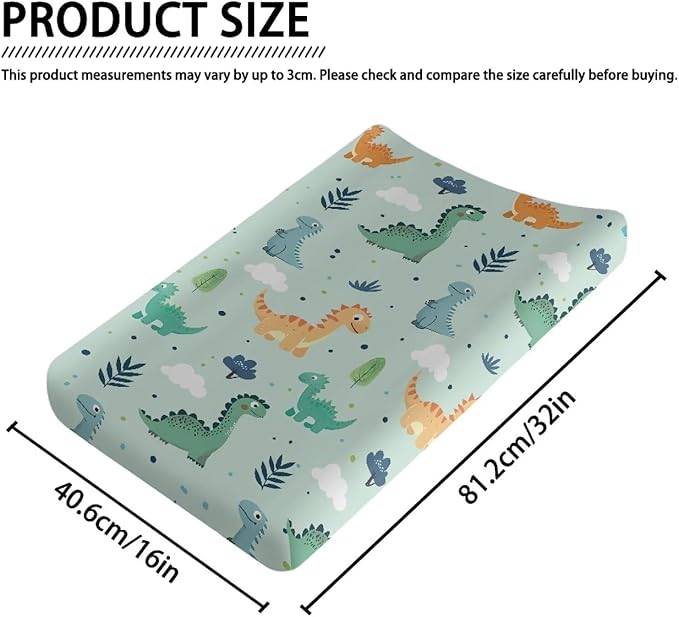 Changing Pad Covers for Boys Girls Carddle Sheet Set for Baby Boys Girls Breathable & Washable Cover